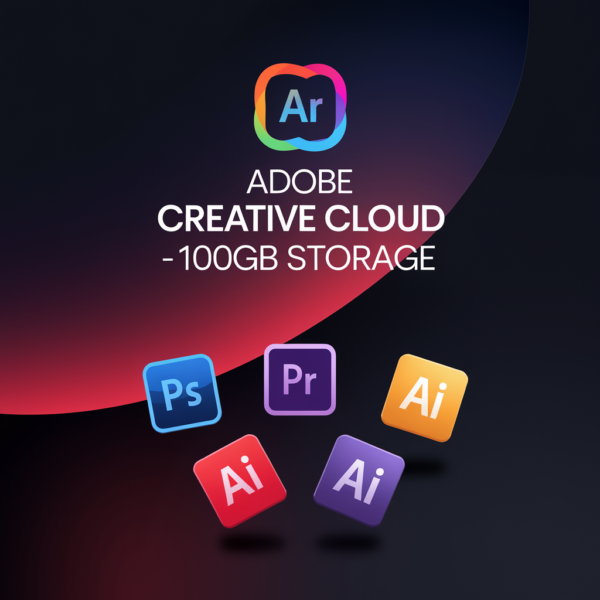 Adobe Creative Cloud All Apps 100GB